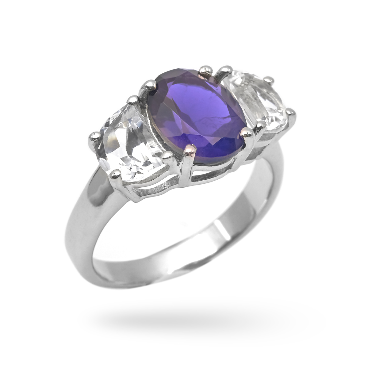 Bague iolite argent Mangla